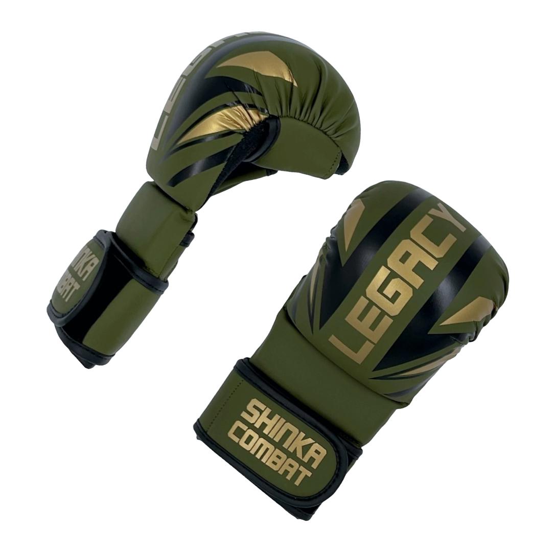 Shinka Combat - MMA sparringshansker Legacy 3.0 - Kamuflasje grønn