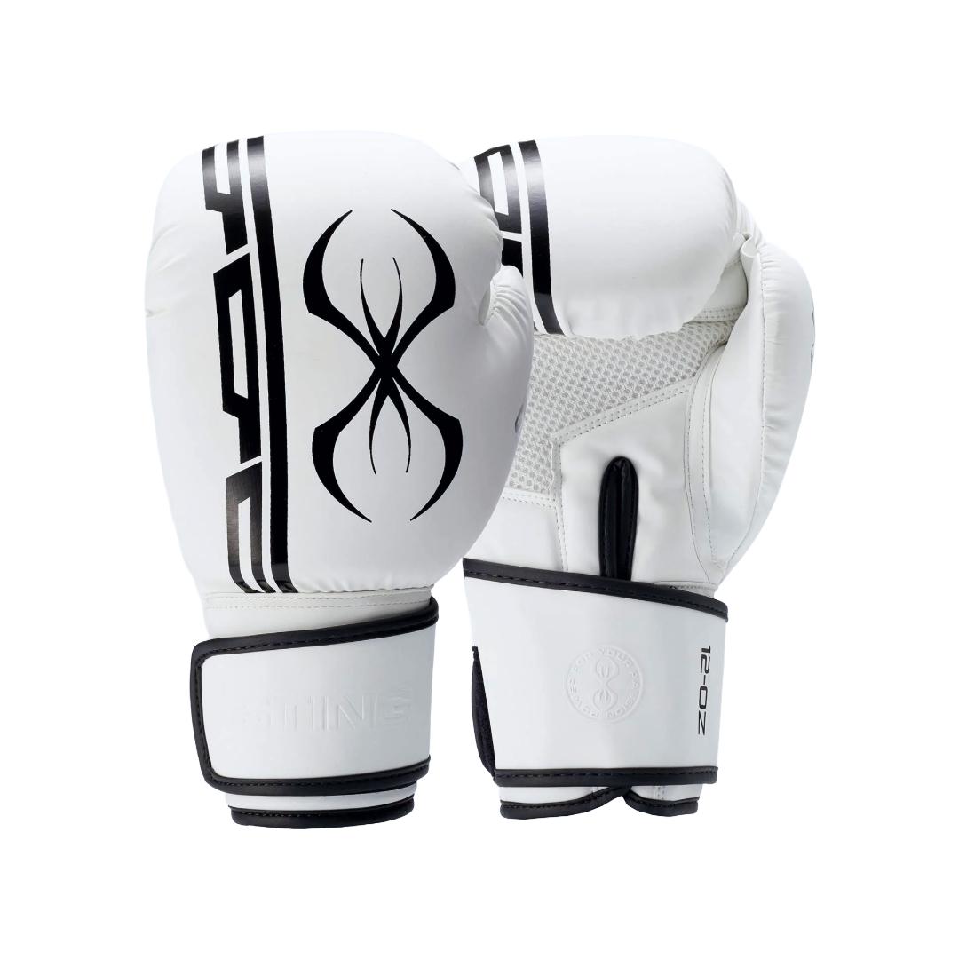 Sting Boksehansker - Armaplus - Hvite og Svart