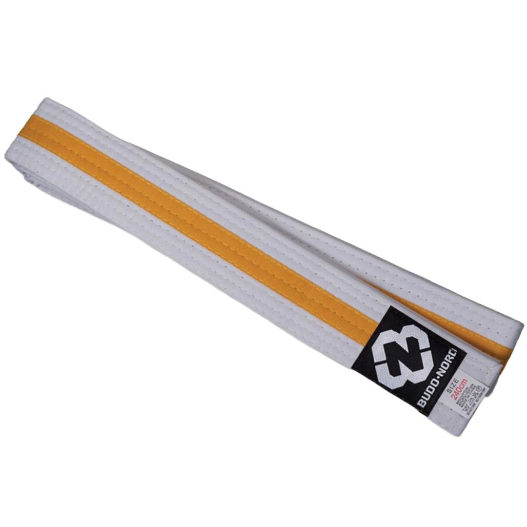 Budo-Nord Gult Mon-belte (Judo, Karate og Jujutsu)